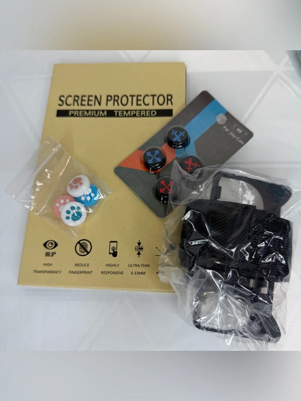 Nintendo Switch OLED Model Accessories Bundle Super Kit with Carrying Case NEW
